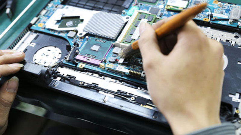 Kiểm tra v&agrave; sửa chữa main nguồn, main nhận dạng 